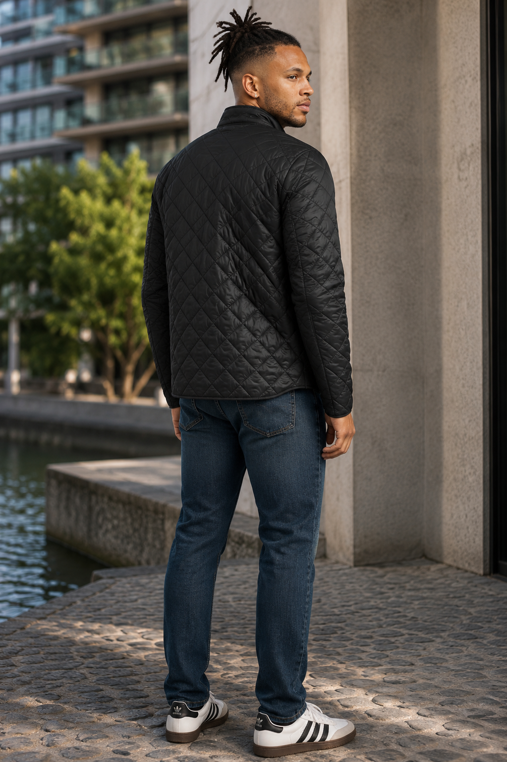 Langford Quilted Full Zip Jacket