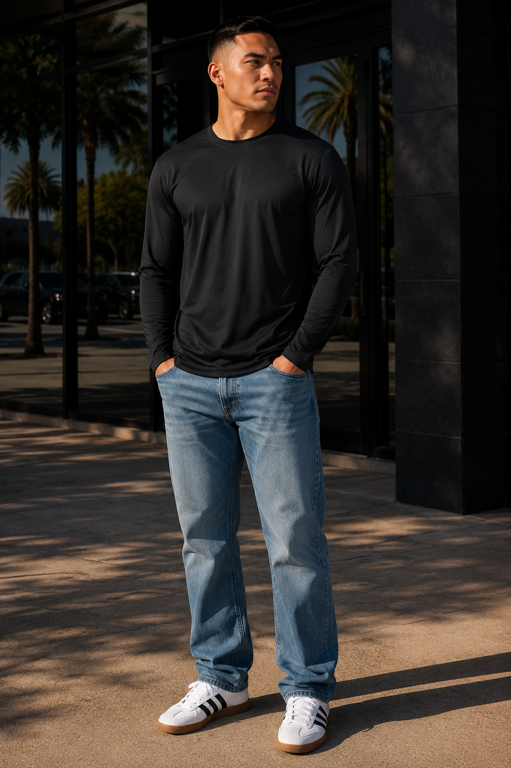 The Slate Long Sleeve Tee