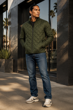Langford Quilted Full Zip Jacket