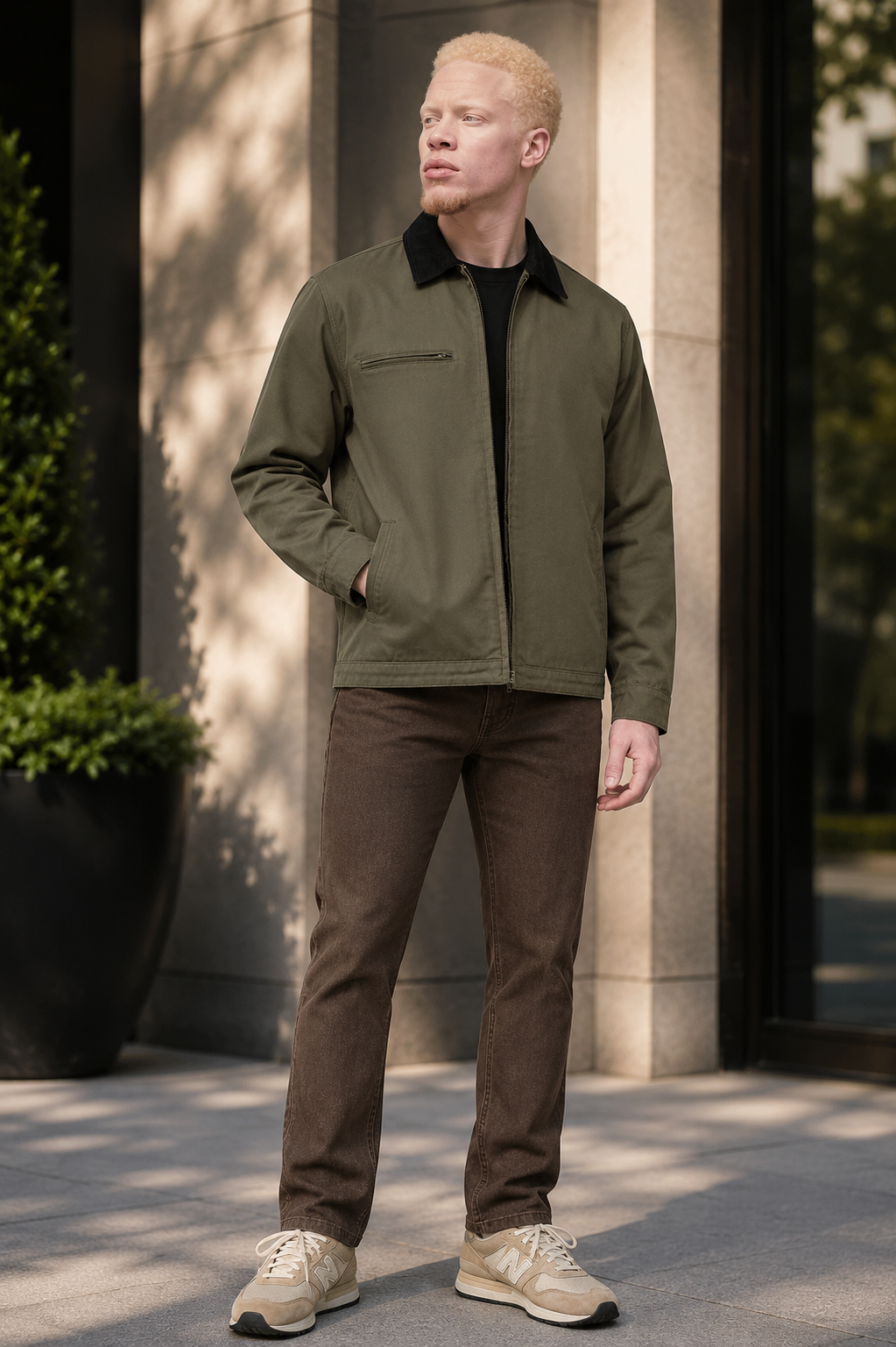 The Westfield Cord Collar Jacket
