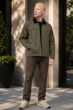 The Westfield Cord Collar Jacket