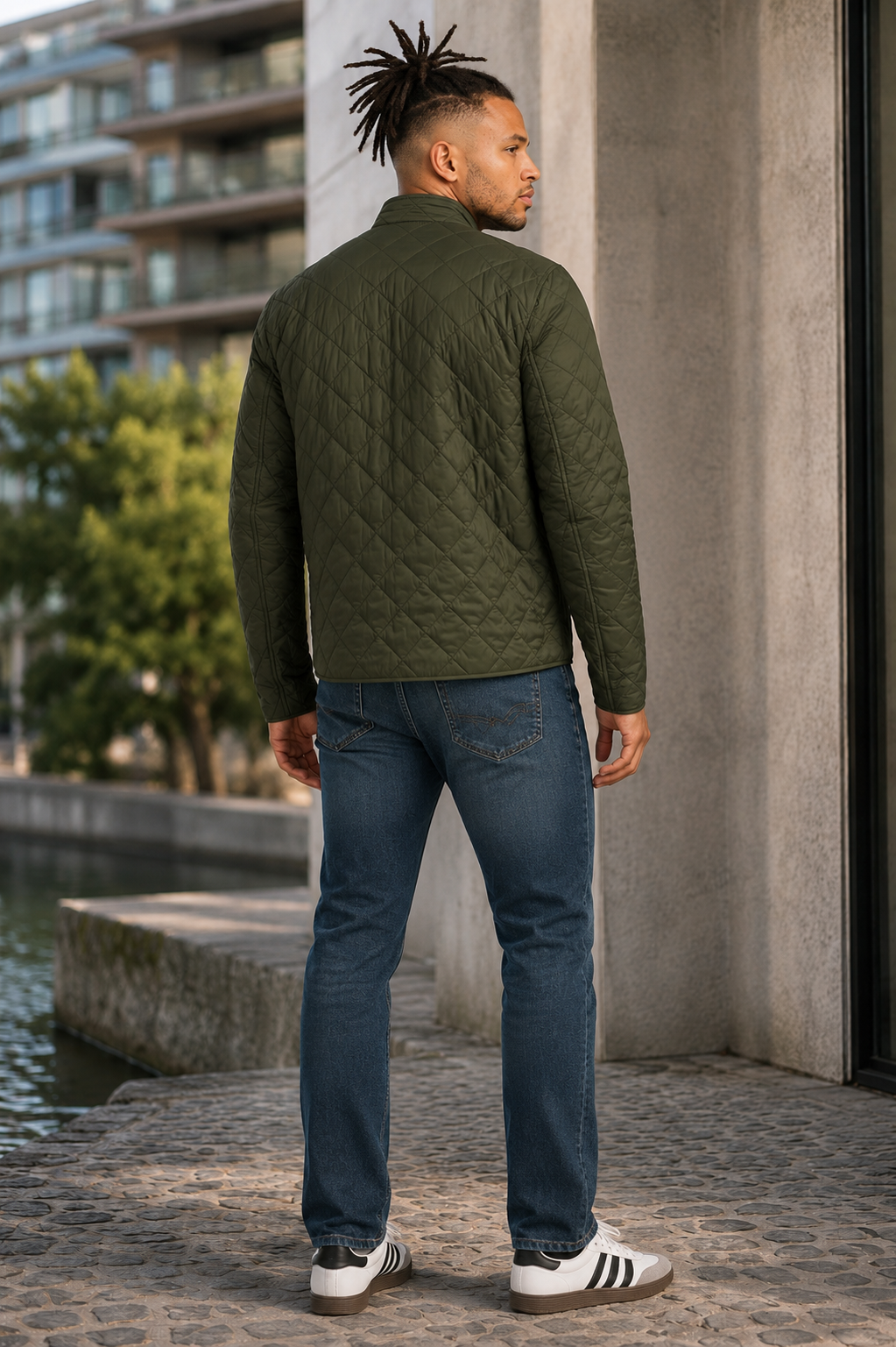 Langford Quilted Full Zip Jacket