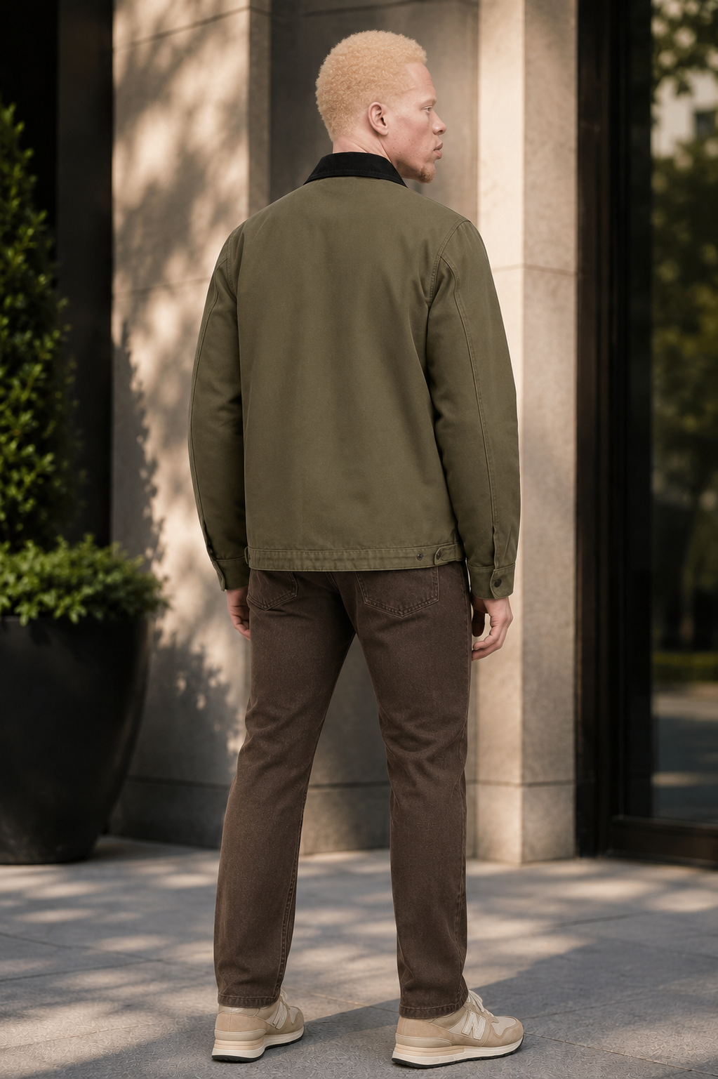 The Westfield Cord Collar Jacket