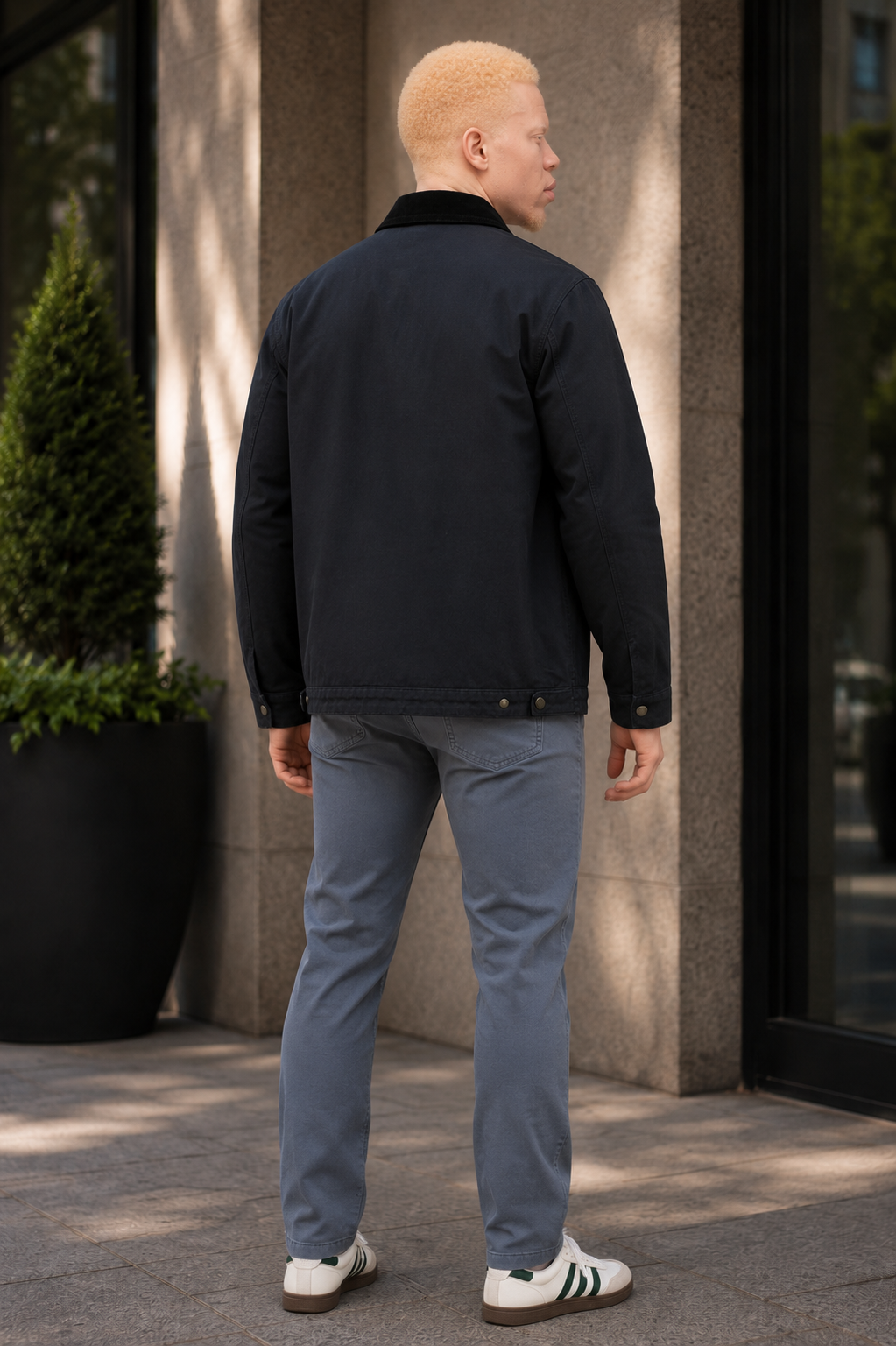 The Westfield Cord Collar Jacket