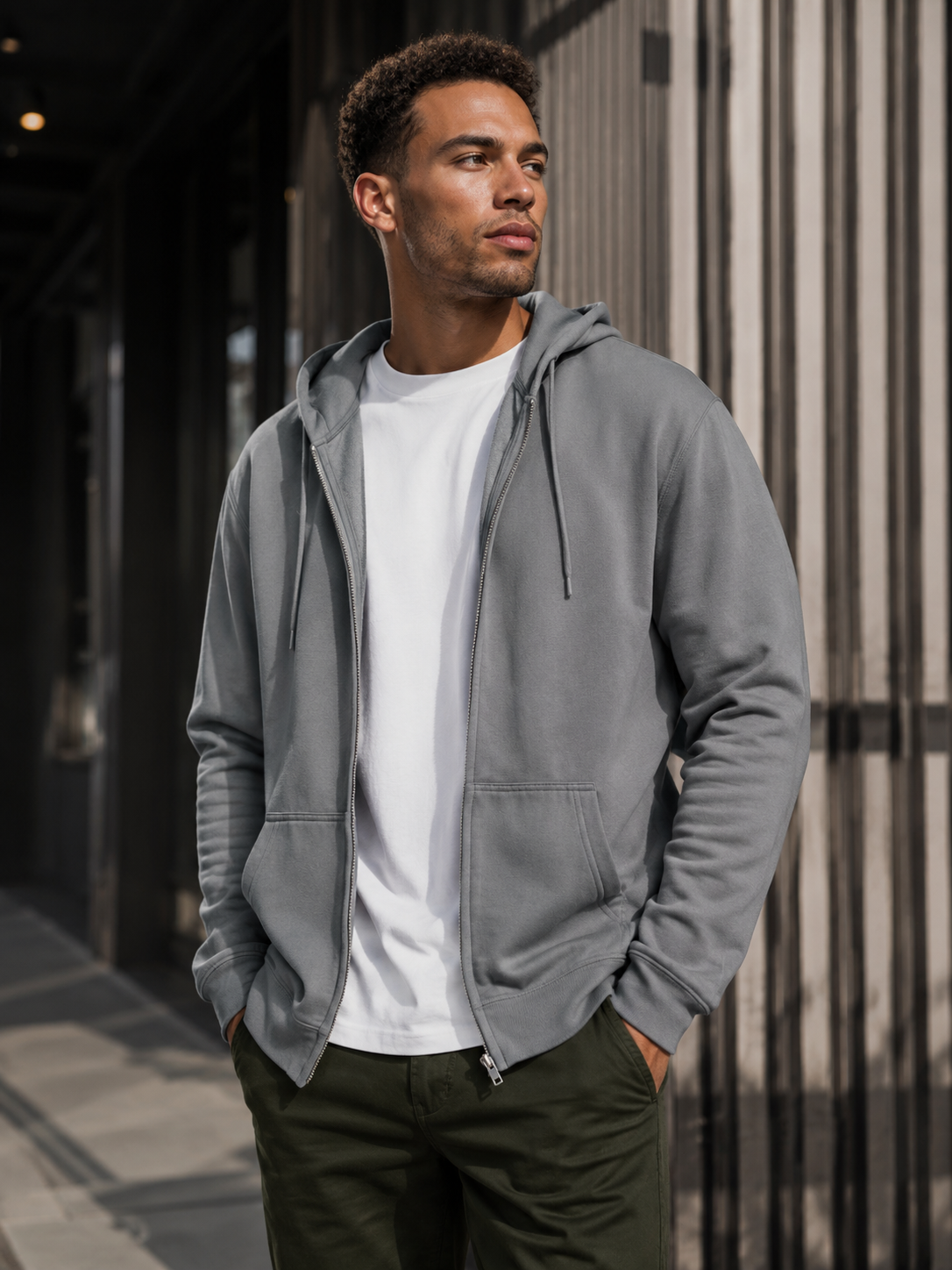 The Grayson Zip Front Hoodie