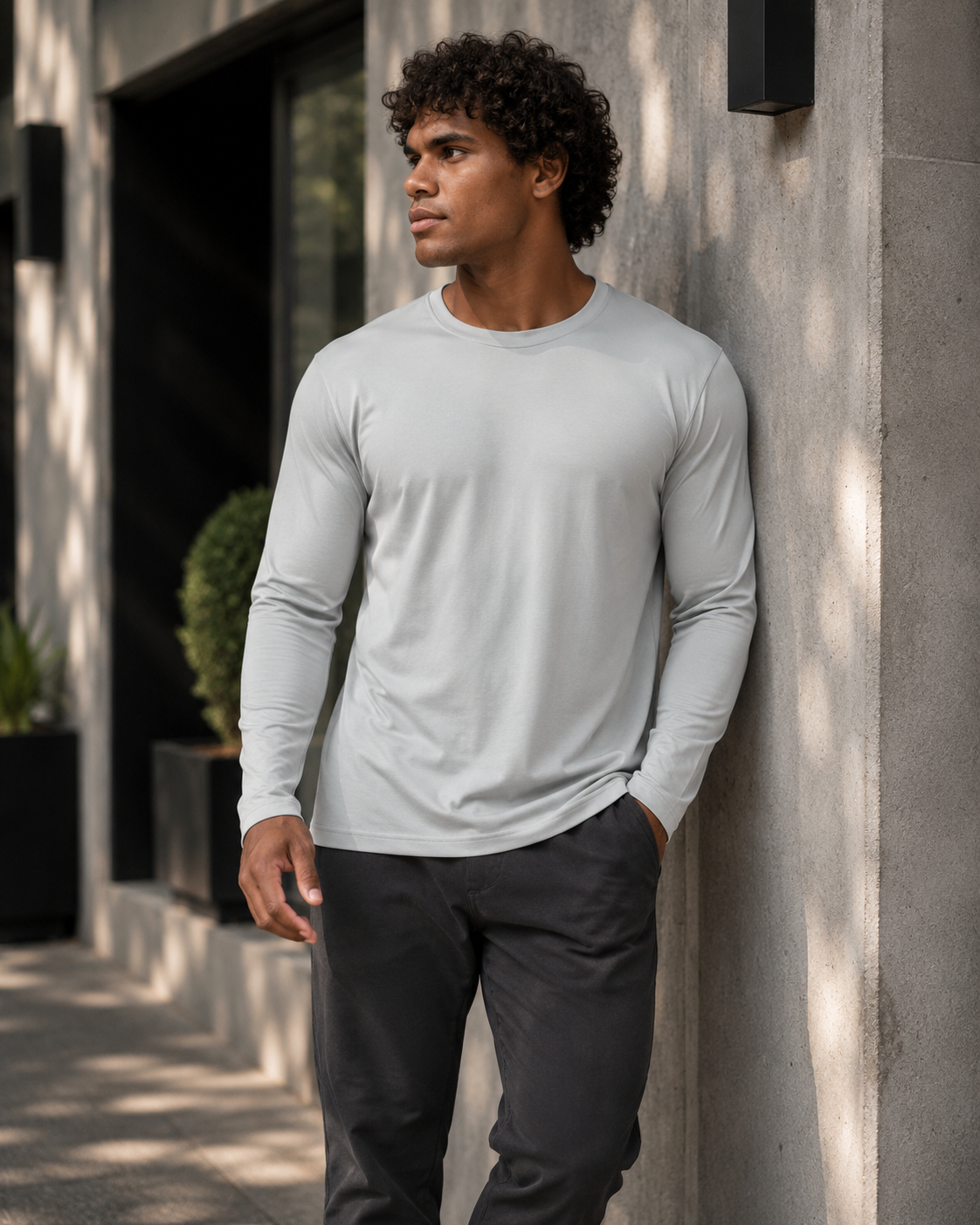 The Slate Long Sleeve Tee
