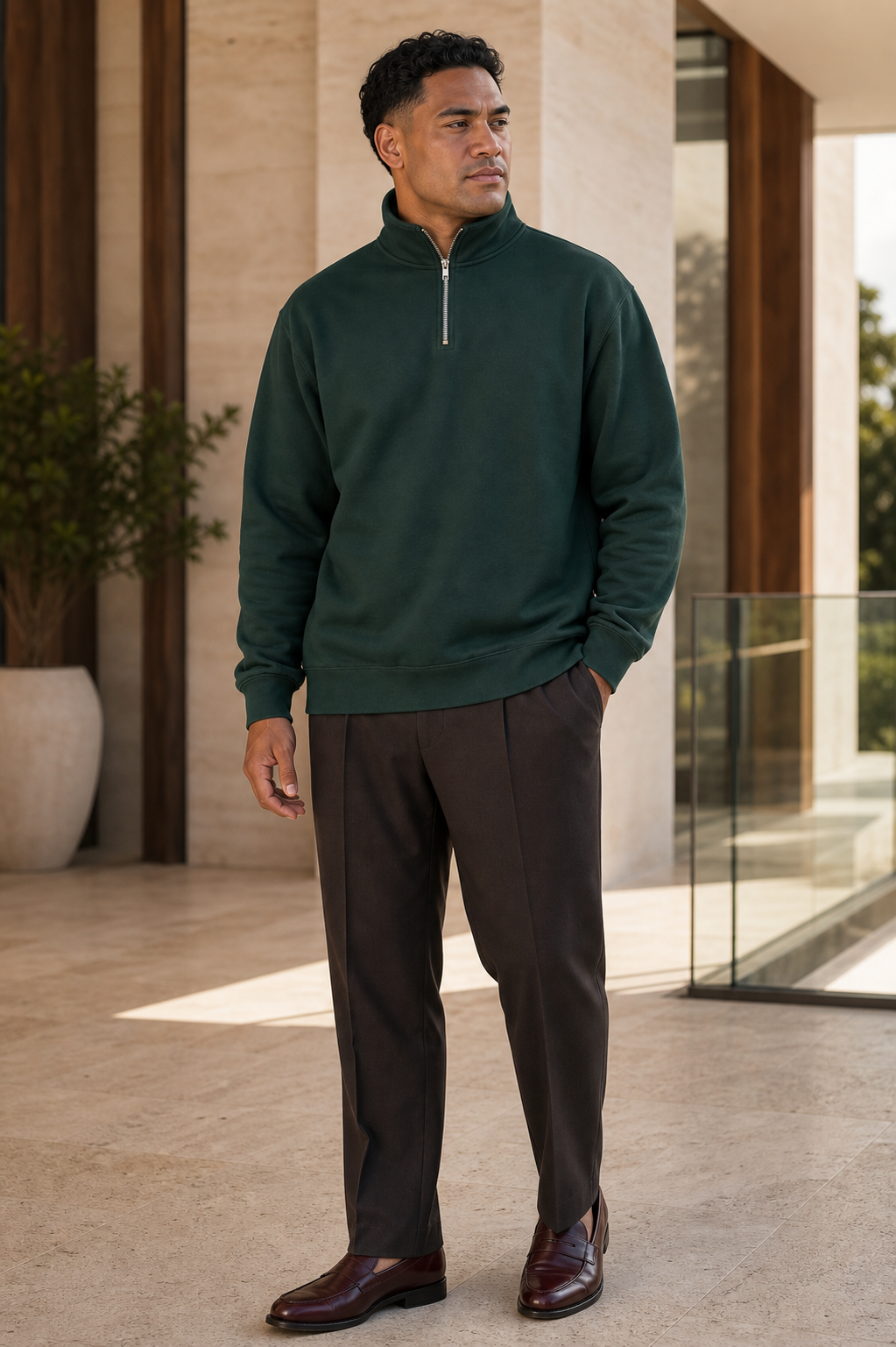 The Everett Half-Zip
