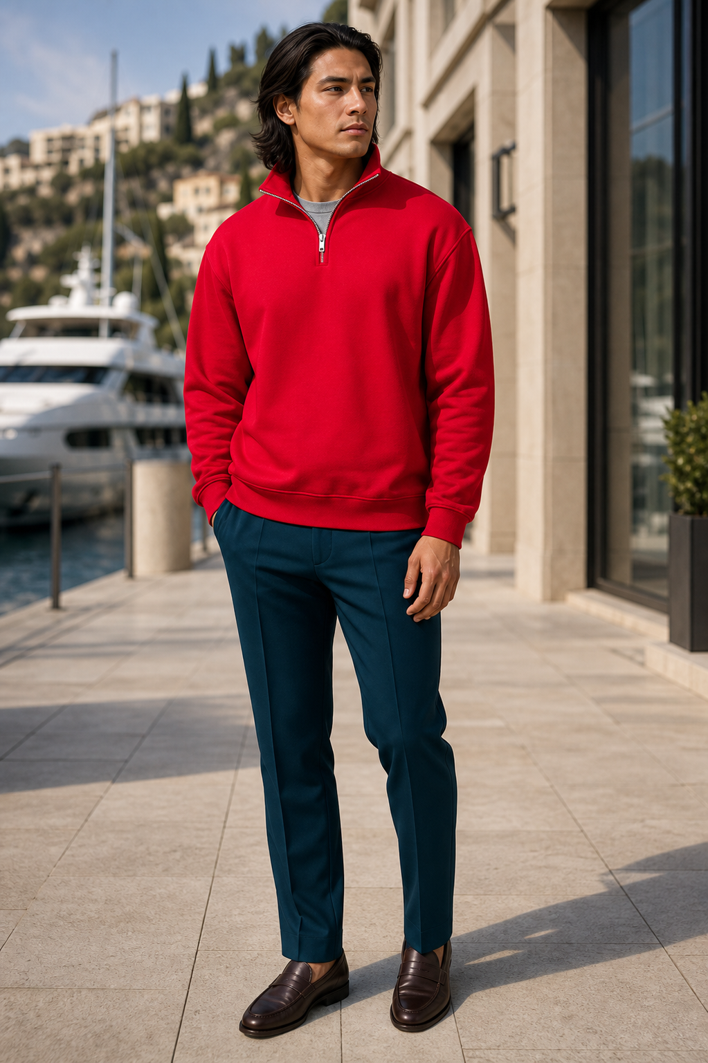 The Cove Quarter-Zip Pullover