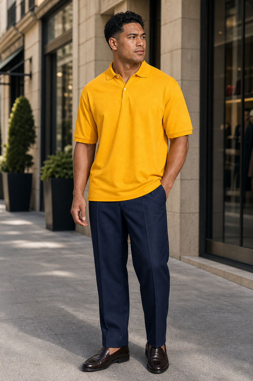 The Belmont Jersey Polo