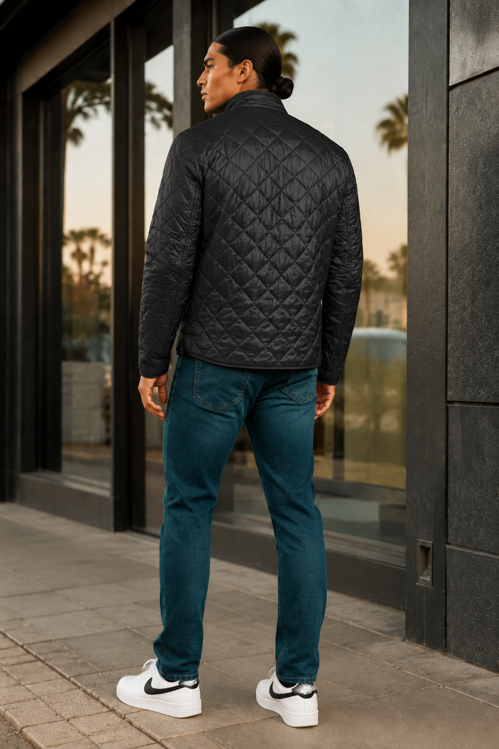 Langford Quilted Full Zip Jacket