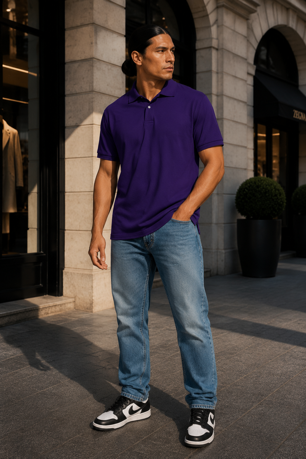 The Belmont Jersey Polo