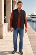 The Seaside Insulated Canvas Workwear Vest