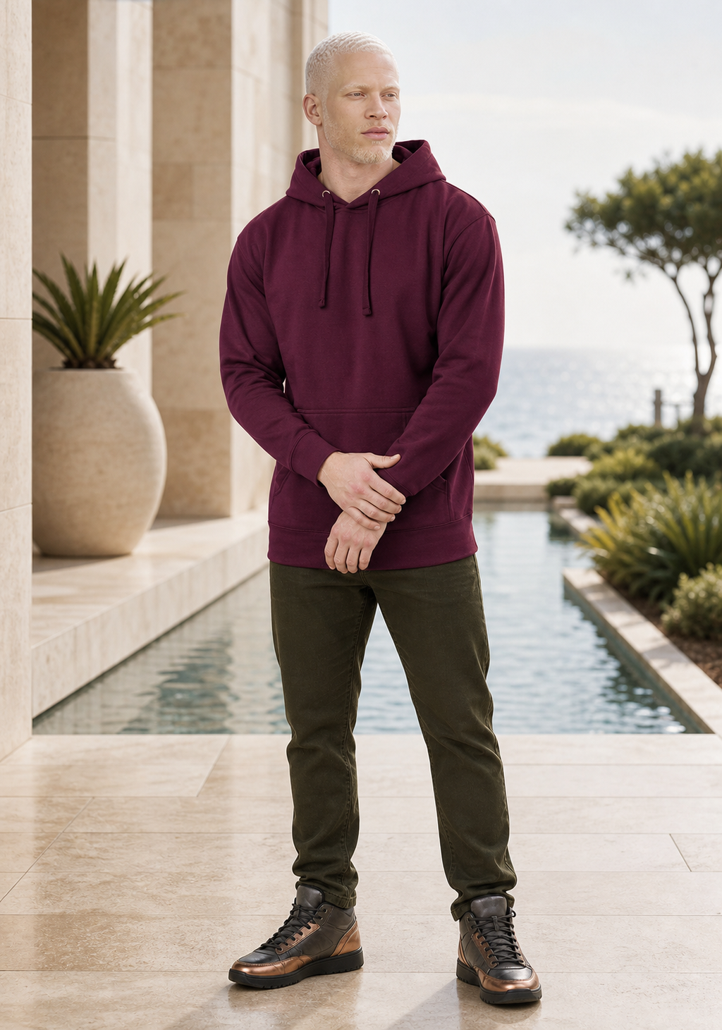 The Halston Premium Pullover Hoodie