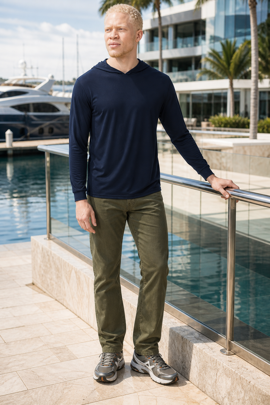 The Briar Long Sleeve Hooded Tee