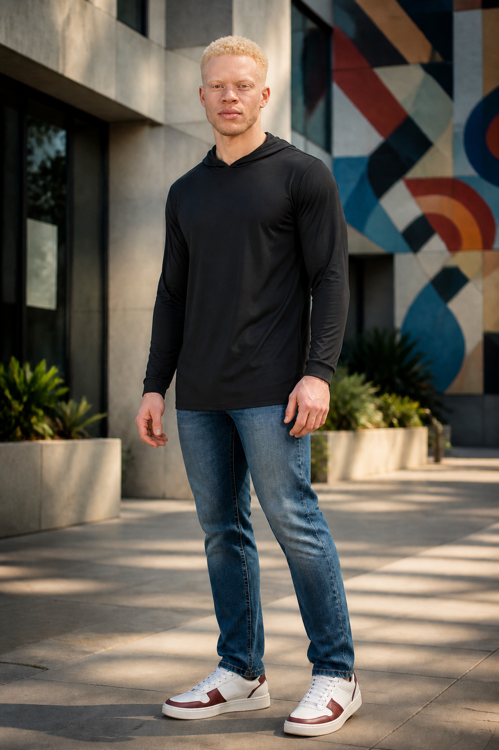 The Briar Long Sleeve Hooded Tee