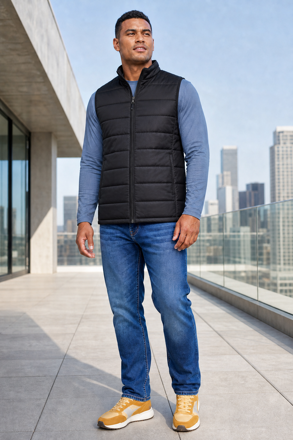 The Crest Puffer Vest