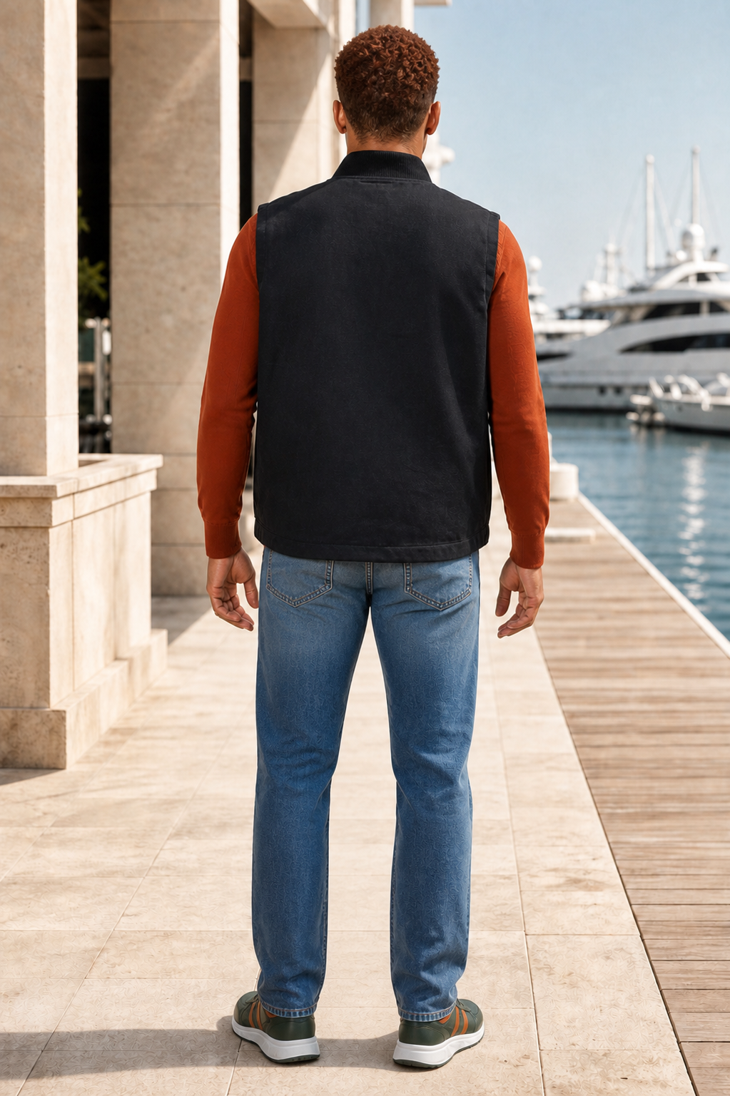 The Seaside Insulated Canvas Workwear Vest