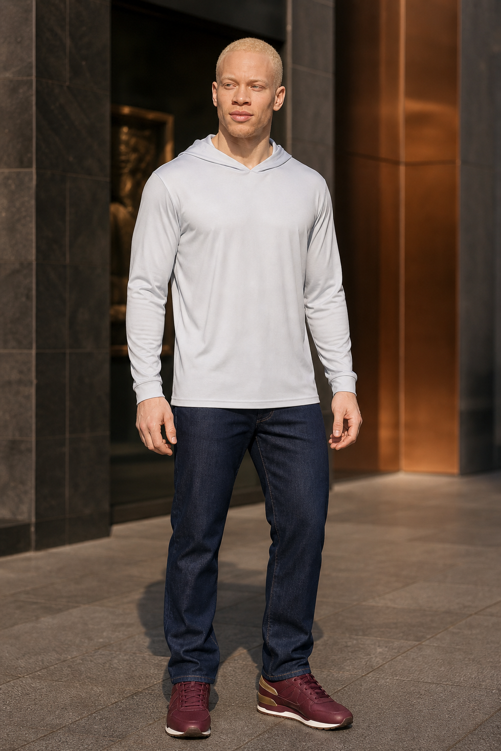 The Briar Long Sleeve Hooded Tee