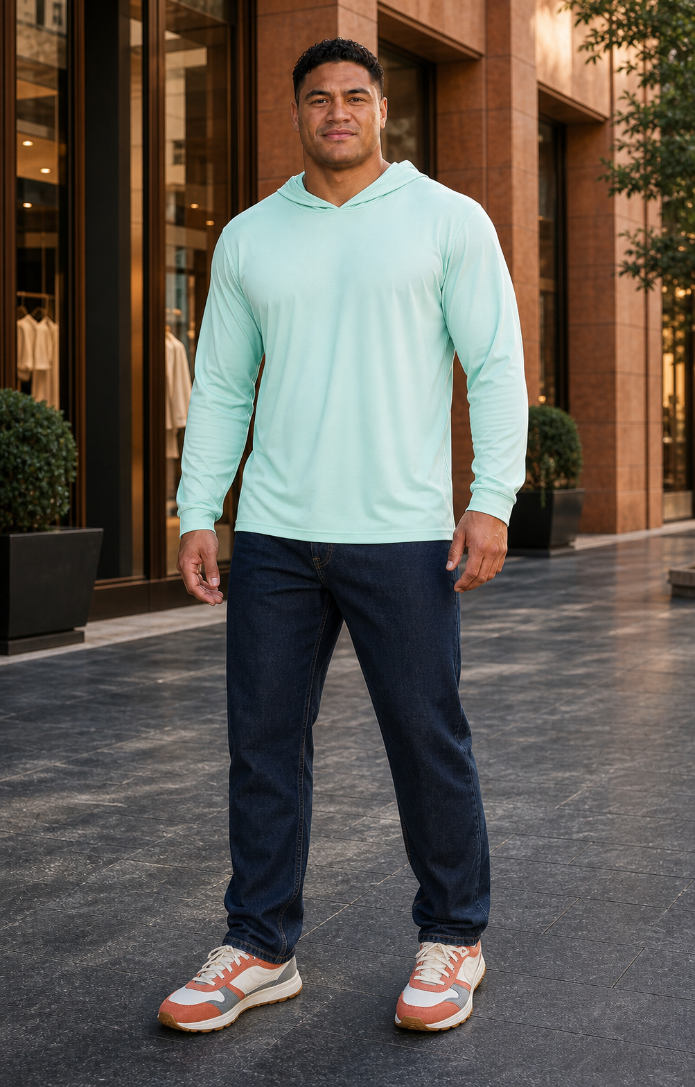 The Briar Long Sleeve Hooded Tee