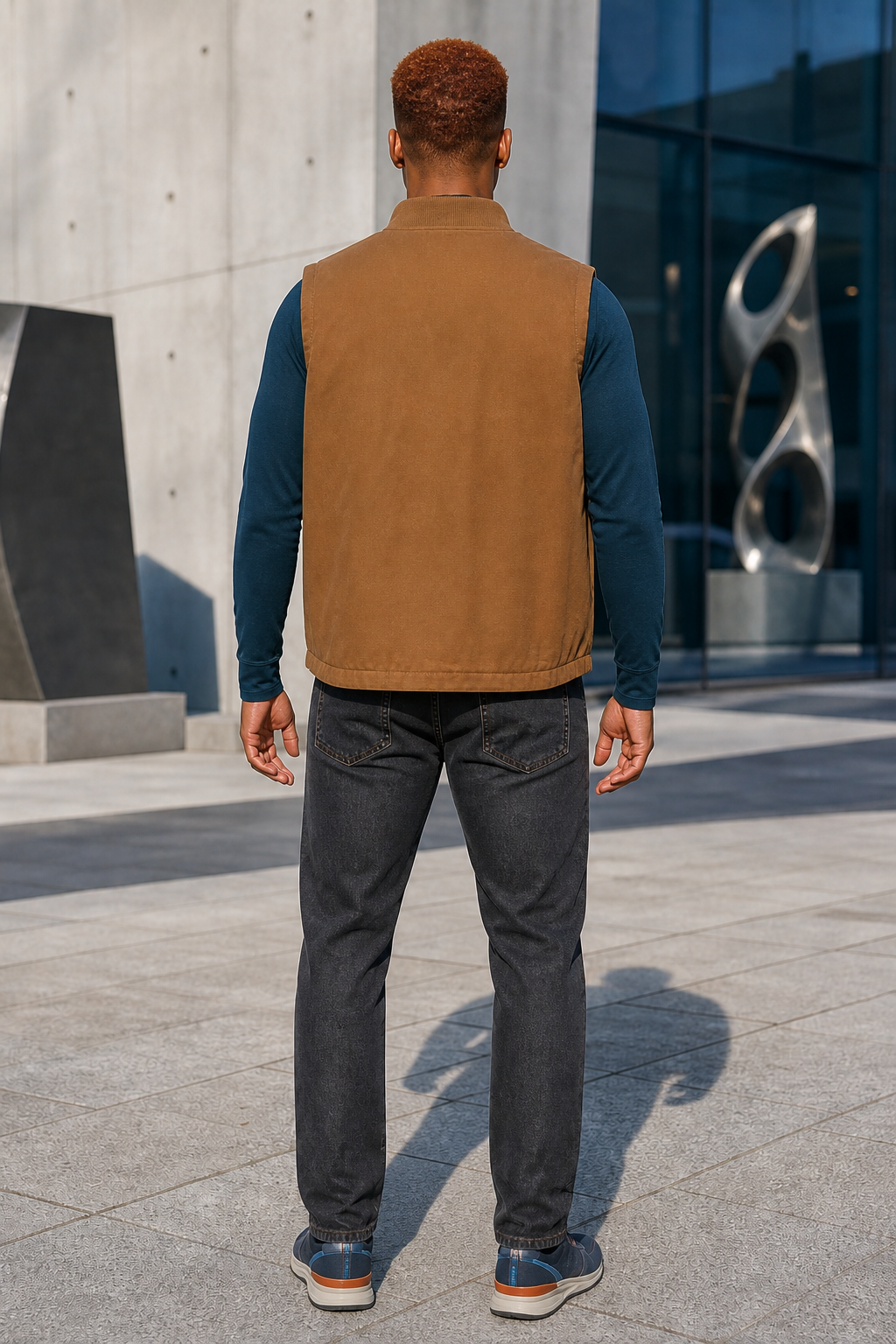 The Seaside Insulated Canvas Workwear Vest