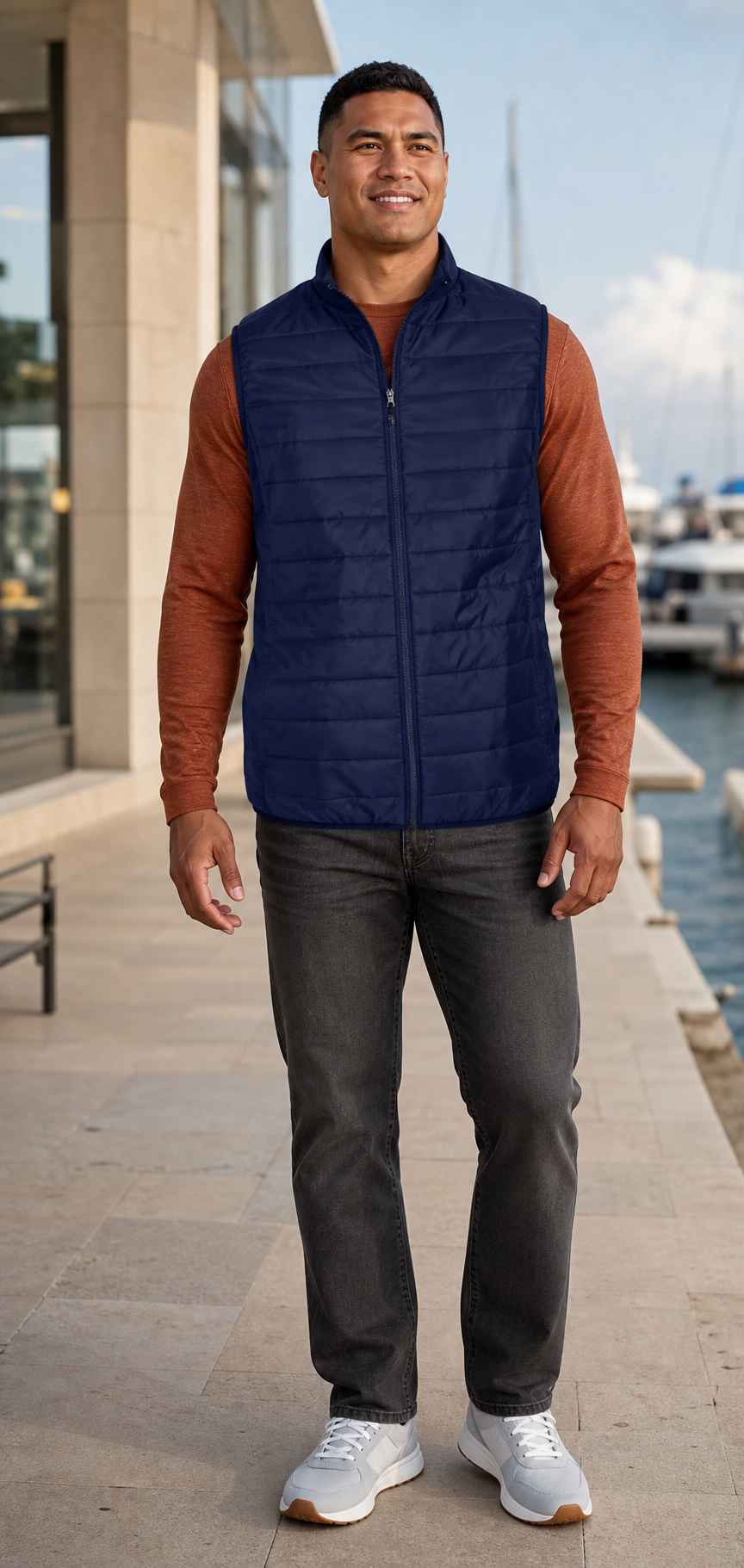 The Crest Puffer Vest