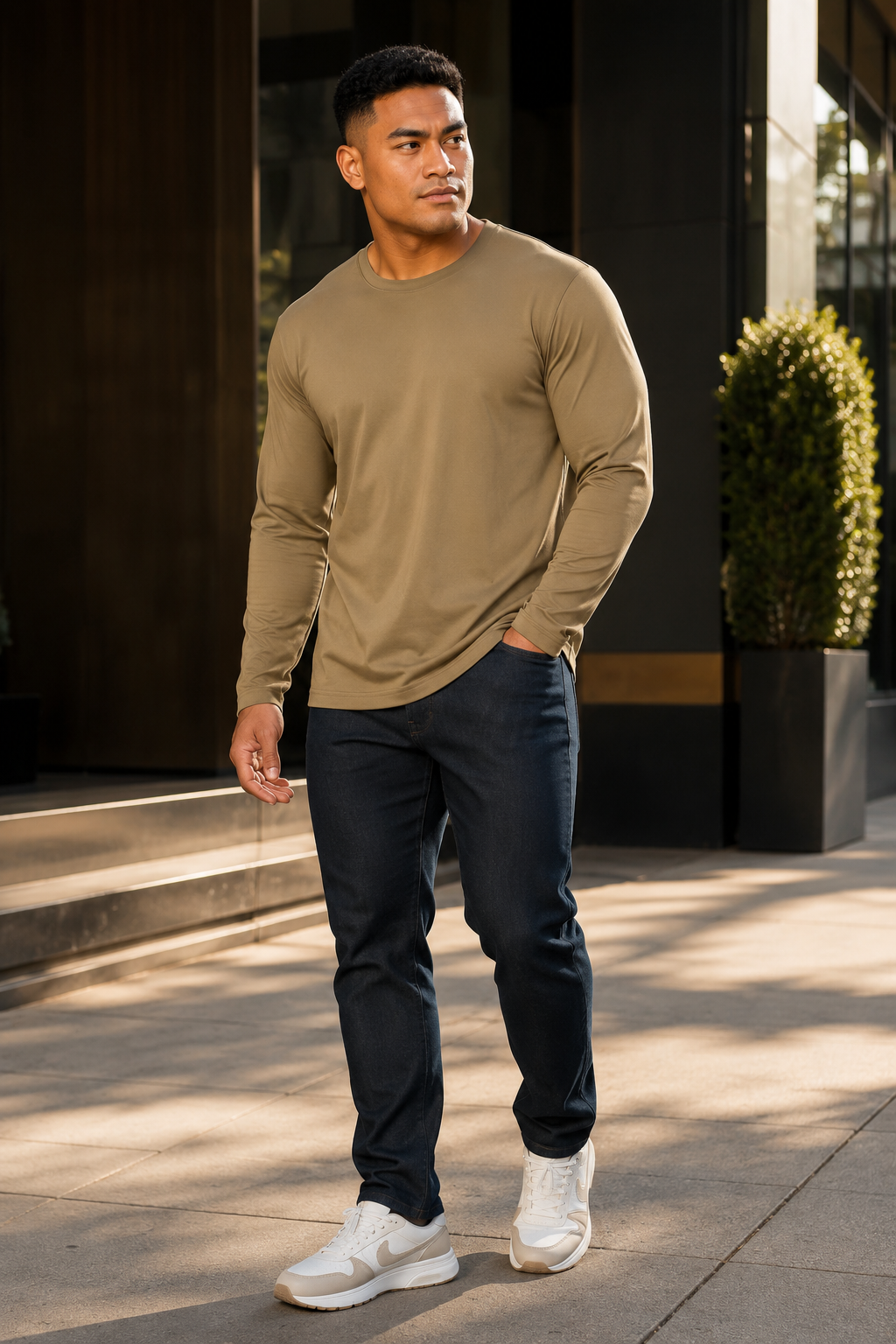 The Slate Long Sleeve Tee